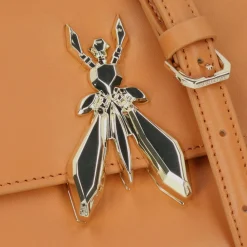 Patrizia Pepe Henkeltaschen|Schultertaschen<Essential Fly Schultertasche Leder 22 cm summer cuoio