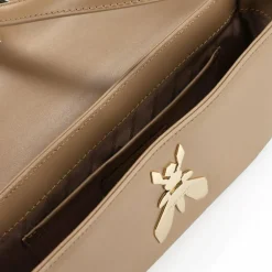 Patrizia Pepe Essential Fly Schultertasche Leder 22 cm