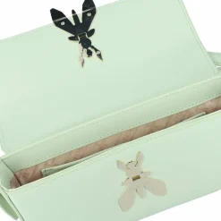 Discount Patrizia Pepe Essential Fly Schultertasche Leder 22 cm soft green