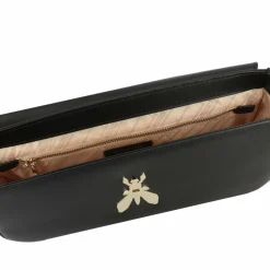 Patrizia Pepe Henkeltaschen|Schultertaschen<Essential Fly Schultertasche Leder 31 cm nero