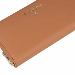 Online Patrizia Pepe Essentials Geldbörse Leder 19 cm summer cuoio