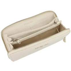 Patrizia Pepe Damengeldbörsen Querformat<Essentials Geldbörse Leder 19 cm off white