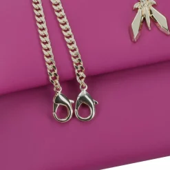 Patrizia Pepe Abendtaschen & Clutches|Umhängetaschen<Fly Clutch Tasche Leder 27.5 cm vivid purple