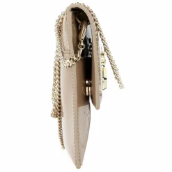 Patrizia Pepe Fly Clutch Tasche Leder 27 cm