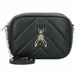 Patrizia Pepe Fly Padded Umhängetasche Leder 19.5 cm