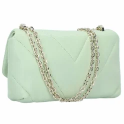 Patrizia Pepe Fly Padded Umhängetasche Leder 25 cm