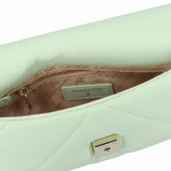 Patrizia Pepe Fly Padded Umhängetasche Leder 25 cm