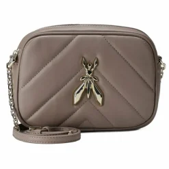 Patrizia Pepe Fly Padded Umhängetasche Leder 19.5 cm