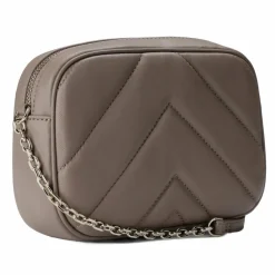 Patrizia Pepe Fly Padded Umhängetasche Leder 19.5 cm