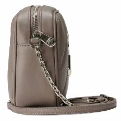 Patrizia Pepe Fly Padded Umhängetasche Leder 19.5 cm