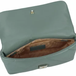 Patrizia Pepe Fly Padded Umhängetasche Leder 25 cm new urban green