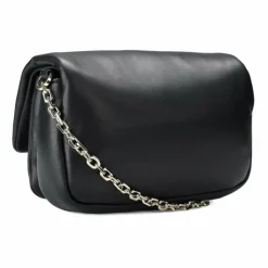 Patrizia Pepe Umhängetaschen<Fly Puffy Umhängetasche Leder 21 cm winter black