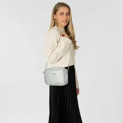 Patrizia Pepe Fly Umhängetasche Leder 19 cm