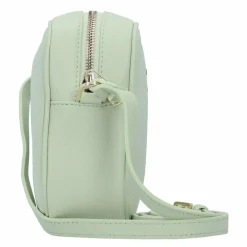 Clearance Patrizia Pepe Fly Umhängetasche Leder 24 cm soft green