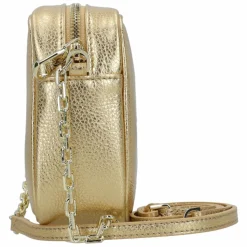 Best Patrizia Pepe Fly Umhängetasche Leder 19 cm solar gold