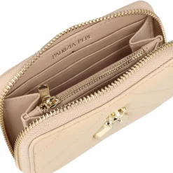 Patrizia Pepe Damengeldbörsen Querformat<Geldbörse Leder 12.5 cm ocean sand