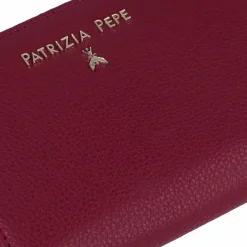 Damen Patrizia Pepe Geldbörse Leder 12 cm
