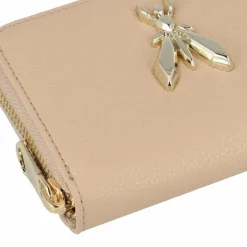 Patrizia Pepe Damengeldbörsen Querformat<Geldbörse Leder 12.5 cm camel beige