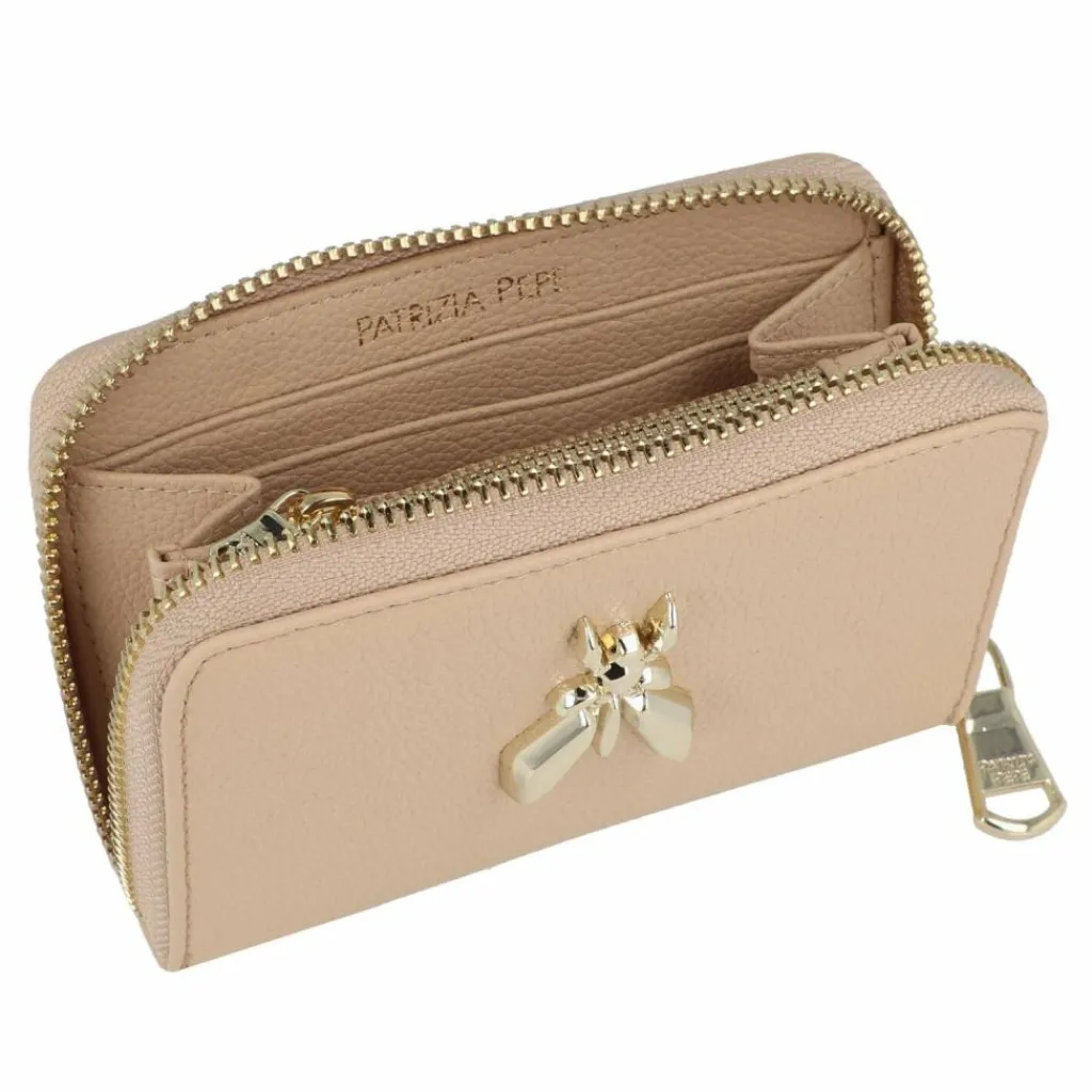 Patrizia Pepe Damengeldbörsen Querformat<Geldbörse Leder 12.5 cm camel beige
