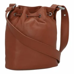 Patrizia Pepe Beuteltaschen|Umhängetaschen<(Im)Perfection Beuteltasche Leder 25 cm new cuoio