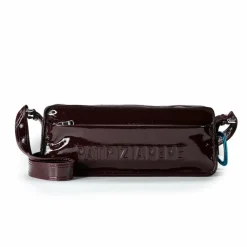 Patrizia Pepe Schultertaschen|Henkeltaschen<Schultertasche Leder 35 cm glossy plume