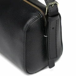 Hot Patrizia Pepe Schultertasche Leder 24 cm nero