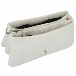 Patrizia Pepe Henkeltaschen|Schultertaschen<Tris Schultertasche Leder 28 cm off white
