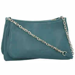 Outlet Patrizia Pepe Tris Umhängetasche Leder 22 cm mineral green