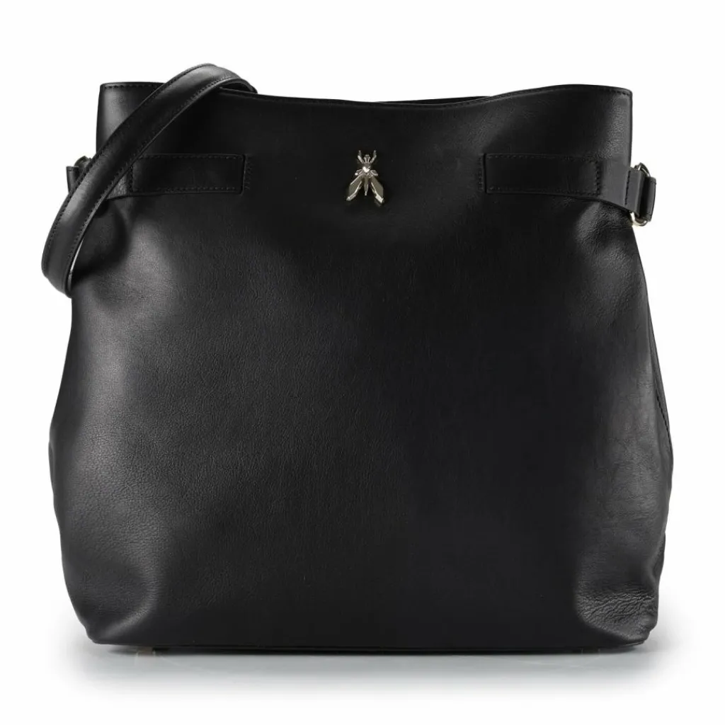 Patrizia Pepe Umhängetasche Leder 30.5 cm nero