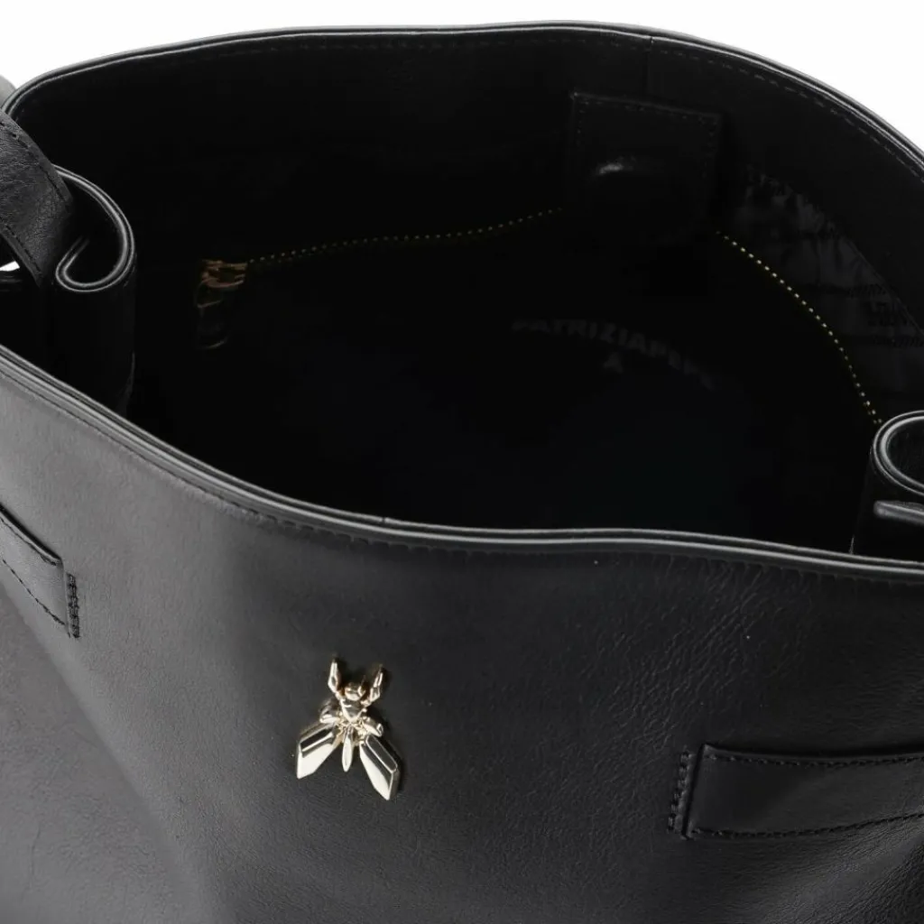 Patrizia Pepe Umhängetasche Leder 30.5 cm nero