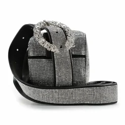 Sale Patrizia Pepe Umhängetasche Leder 21 cm crystal