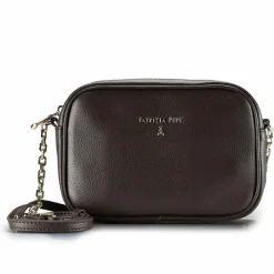 Online Patrizia Pepe Umhängetasche Leder 20 cm deep chocolate