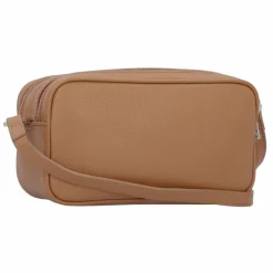 Outlet Patrizia Pepe Umhängetasche Leder 21.5 cm summer cuoio