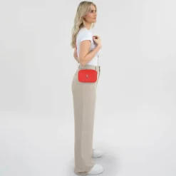 Patrizia Pepe Umhängetaschen<Umhängetasche Leder 18.5 cm glam red