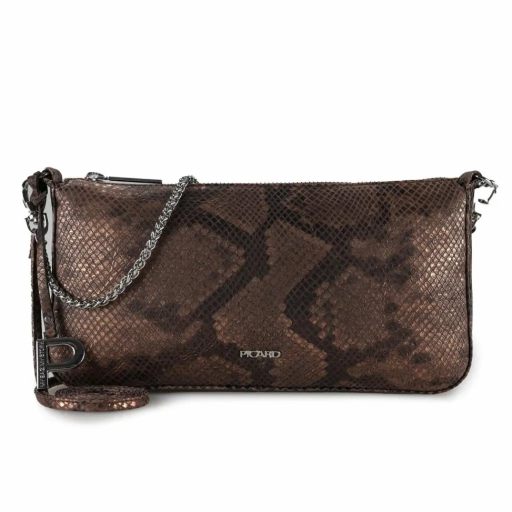 Sale Picard Auguri Auguri Schultertasche Leder 26 cm bronze