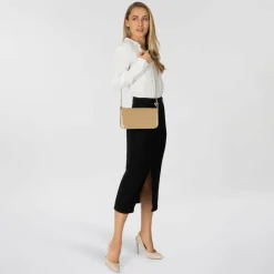 Picard Schultertaschen<Auguri Auguri Schultertasche Leder 26 cm melange-la