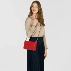 Online Picard Auguri Auguri Schultertasche Leder 26 cm rot-lack