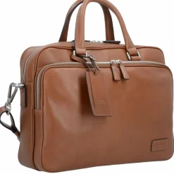 Picard Laptoptaschen|Aktentaschen<Authentic Aktentasche Leder 38 cm Laptopfach cognac