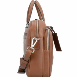 Picard Laptoptaschen|Aktentaschen<Authentic Aktentasche Leder 38 cm Laptopfach cognac