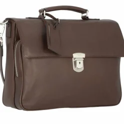 Sale Picard Authentic Aktentasche Leder 39 cm cafe