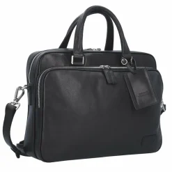 Picard Laptoptaschen|Aktentaschen<Authentic Aktentasche Leder 38 cm Laptopfach schwarz