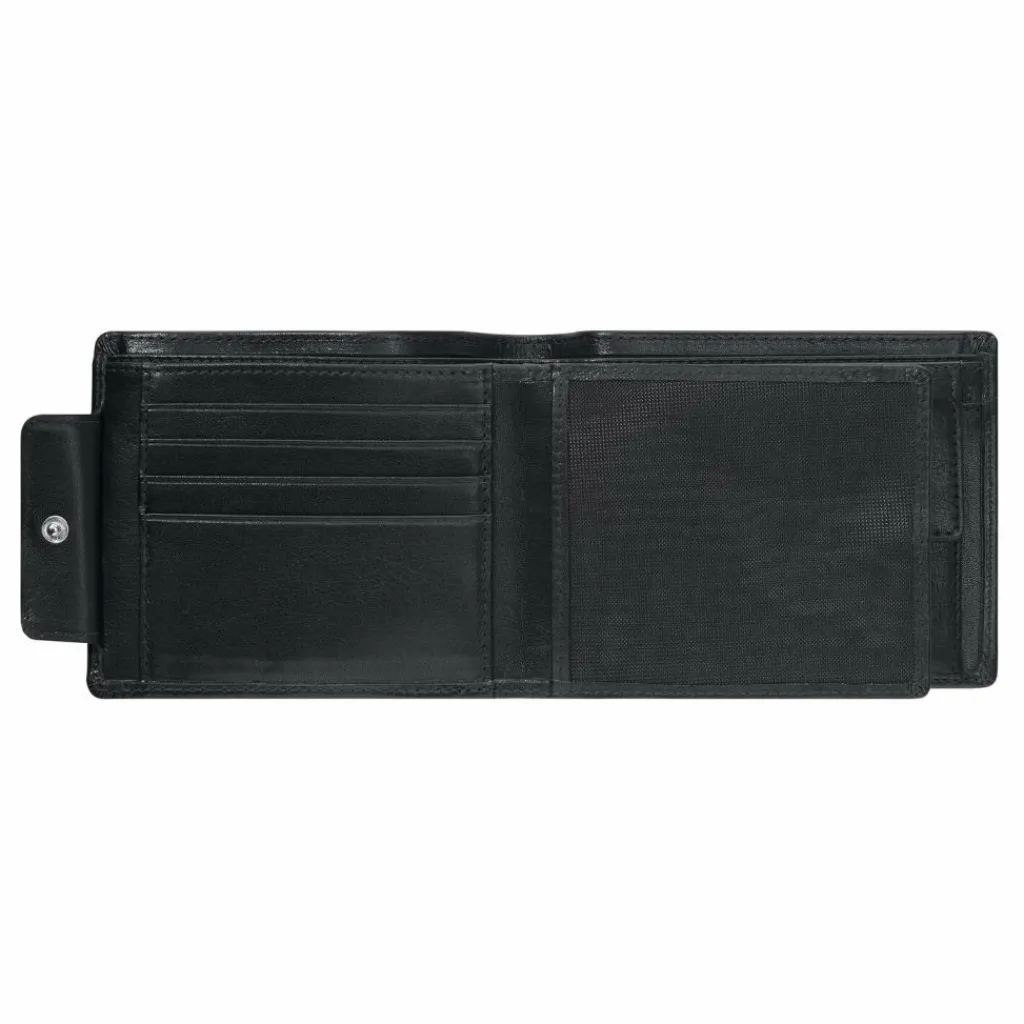 Best Picard Authentic1 Geldbörse RFID Schutz Leder 12.5 cm schwarz