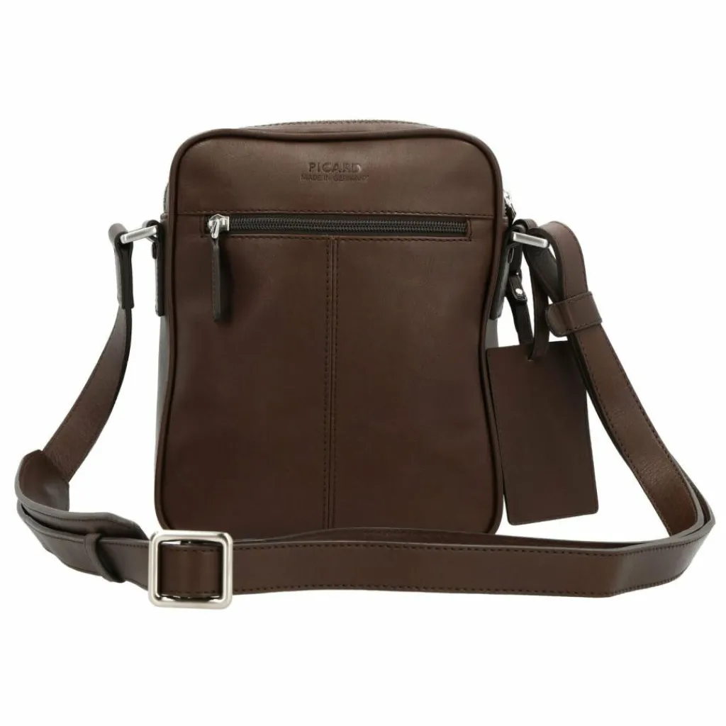 Picard Umhängetaschen<Authentic Umhängetasche Leder 19 cm cafe