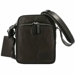 Picard Umhängetaschen<Authentic Umhängetasche Leder 19 cm schwarz