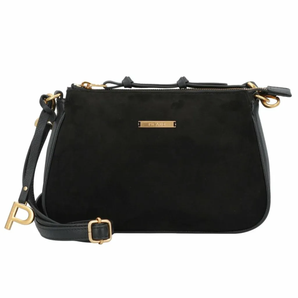 Picard Umhängetaschen<Bellair Umhängetasche Leder 22 cm schwarz