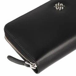 Picard Herrengeldbörsen Querformat|Damengeldbörsen Querformat<Black Tie1 Black Tie1 Geldbörse Leder 19 cm schwarz