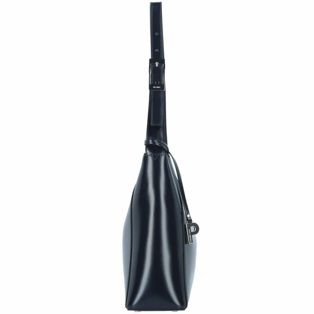 New Picard Black Tie Schultertasche Leder 34 cm ozean