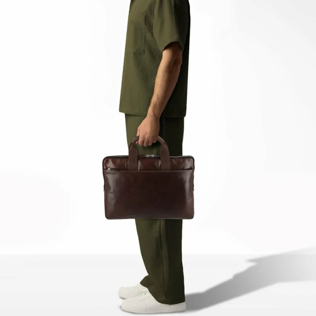 Picard Buddy Aktentasche Leder 40 cm Laptopfach