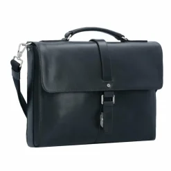 Picard Aktentaschen<Buddy Aktentasche Leder 38 cm schwarz
