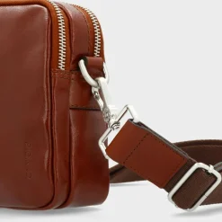 Best Picard Buddy Mini Bag Umhängetasche Leder 16 cm cognac